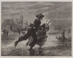 The International Exhibition, Winter in Zealand by Adolf Alexander Dillens